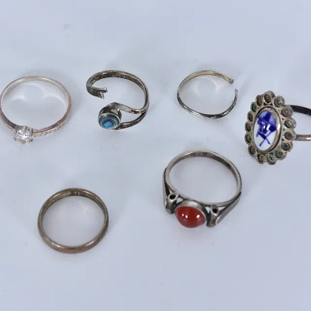 RINGAR, 5 st, silver.