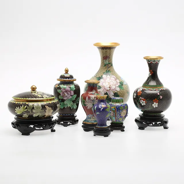 CLOISONNÉ, 7 st, Kina.