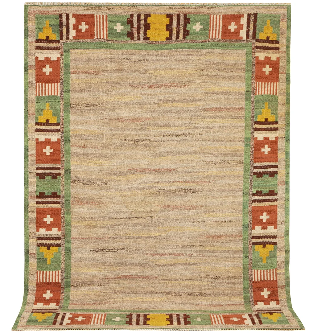MATTA, röllakan, 222X160 cm. — European Carpets & Textiles — Formstad Auktioner