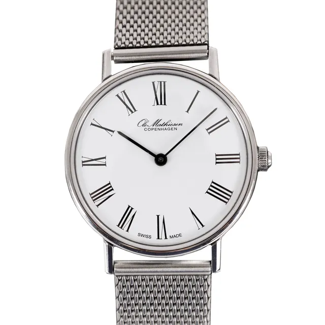 Ole Mathiesen: Classic women's watch made of steel, Ø28 mm.