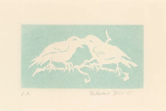 Finne, Ferdinand — Fugelpar, 1988
