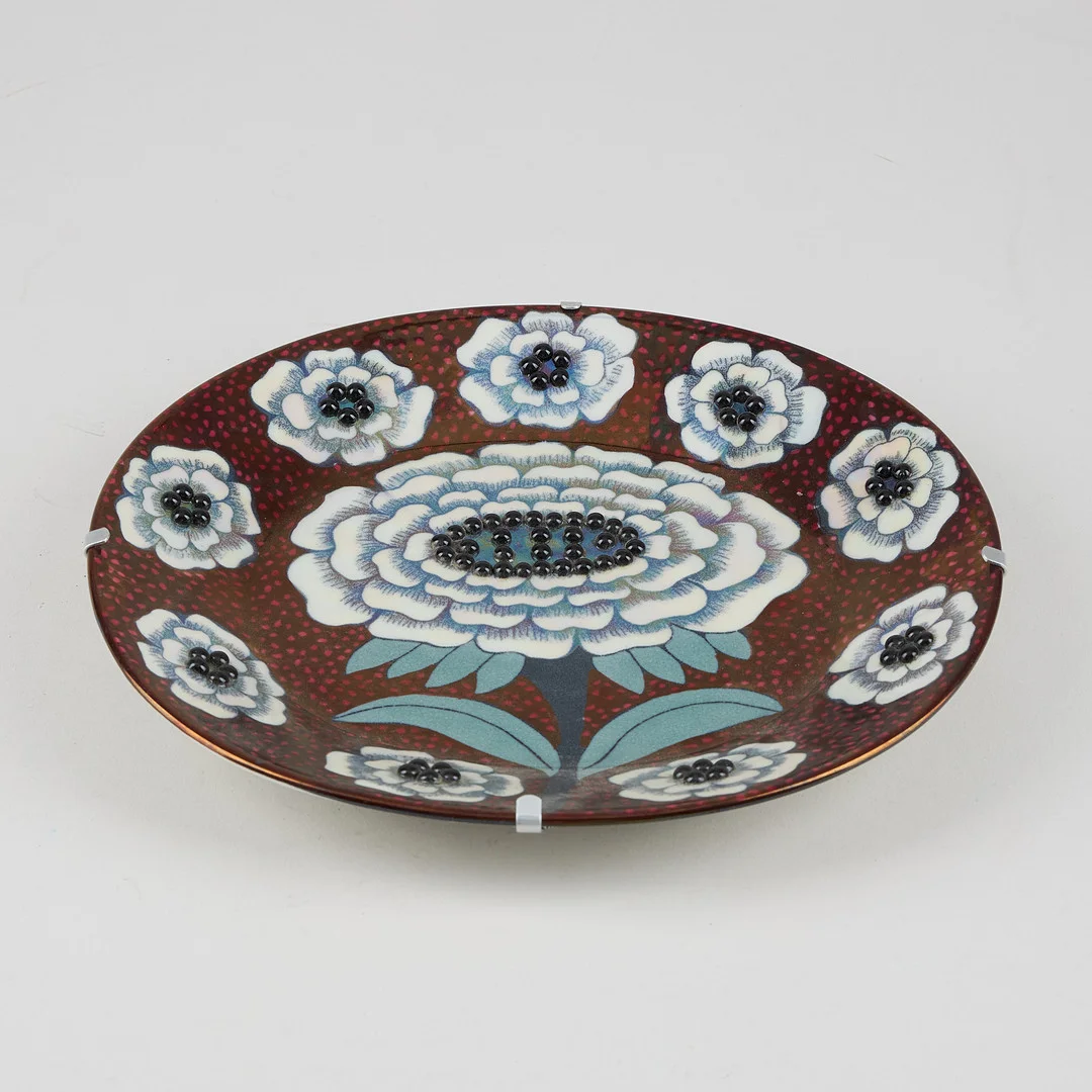 BIRGER KAIPIAINEN. FAT, "Fiori" Birger Kaipiainen, Arabia Art Made in Finland 1983. Numrerad 1199/2000. — European — Stockholms Auktionsverk Helsinki