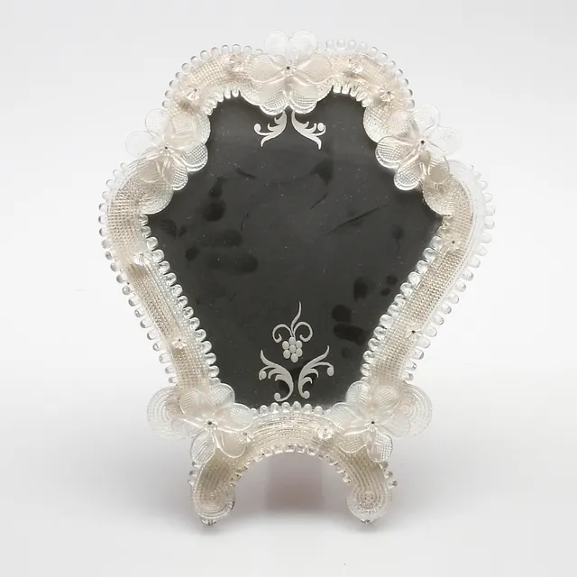 BORDSSPEGEL, troligen Murano, Italien, 1960-tal.