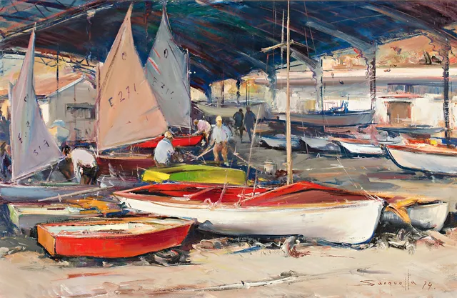 JOSEP SARQUELLA. Shipyard.