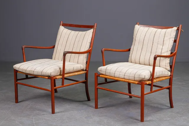 Ole Wanscher. A pair of armchairs, model PJ-149, 'Colonial Chair'