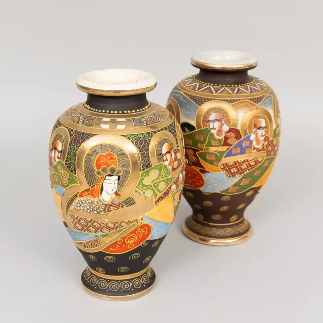 VASER, ett par, Satsuma, Japan, 1900-talets andra hälft.