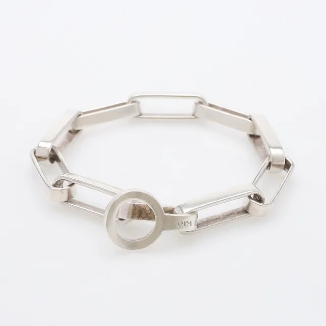 CECILIA K.I JOHANSSON, ARMBAND, silver, Göteborg 1964, 28,7 g.