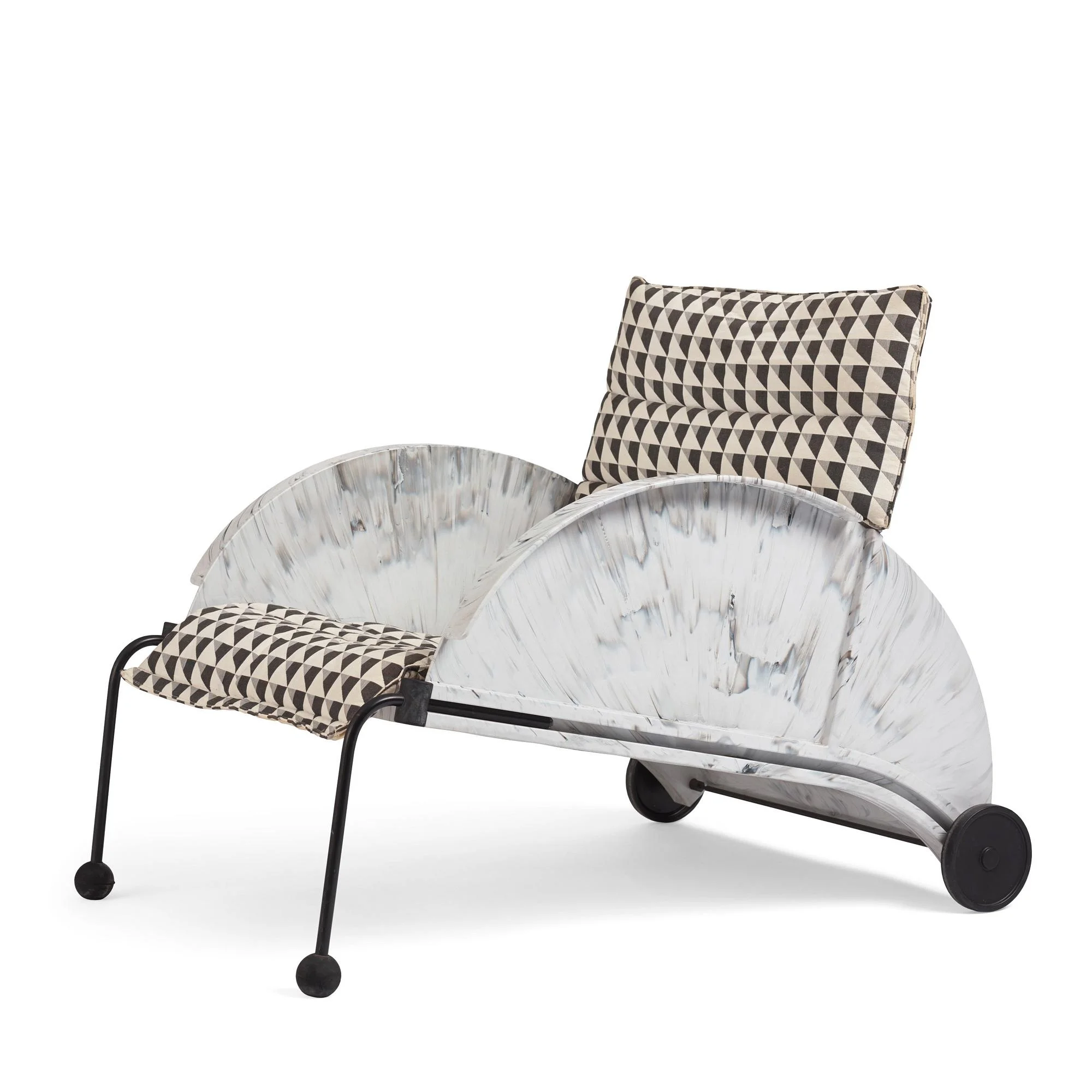 Anna Castelli Ferrieri, fåtölj, modell "4841", Kartell, Italien, 1980-tal. — Bukowskis