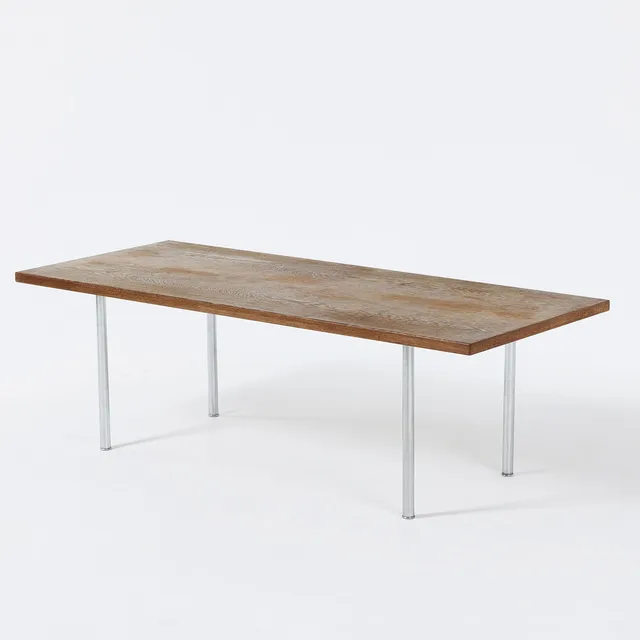 HANS J WEGNER. Soffbord, Andreas Tuck, Danmark, 1960-tal, modell "AT-12", stål och wenge.