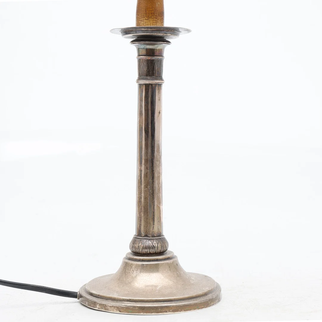 Fernandine silver candlestick from Barcelona, first third of the 19th Century. — Silver — Balclis