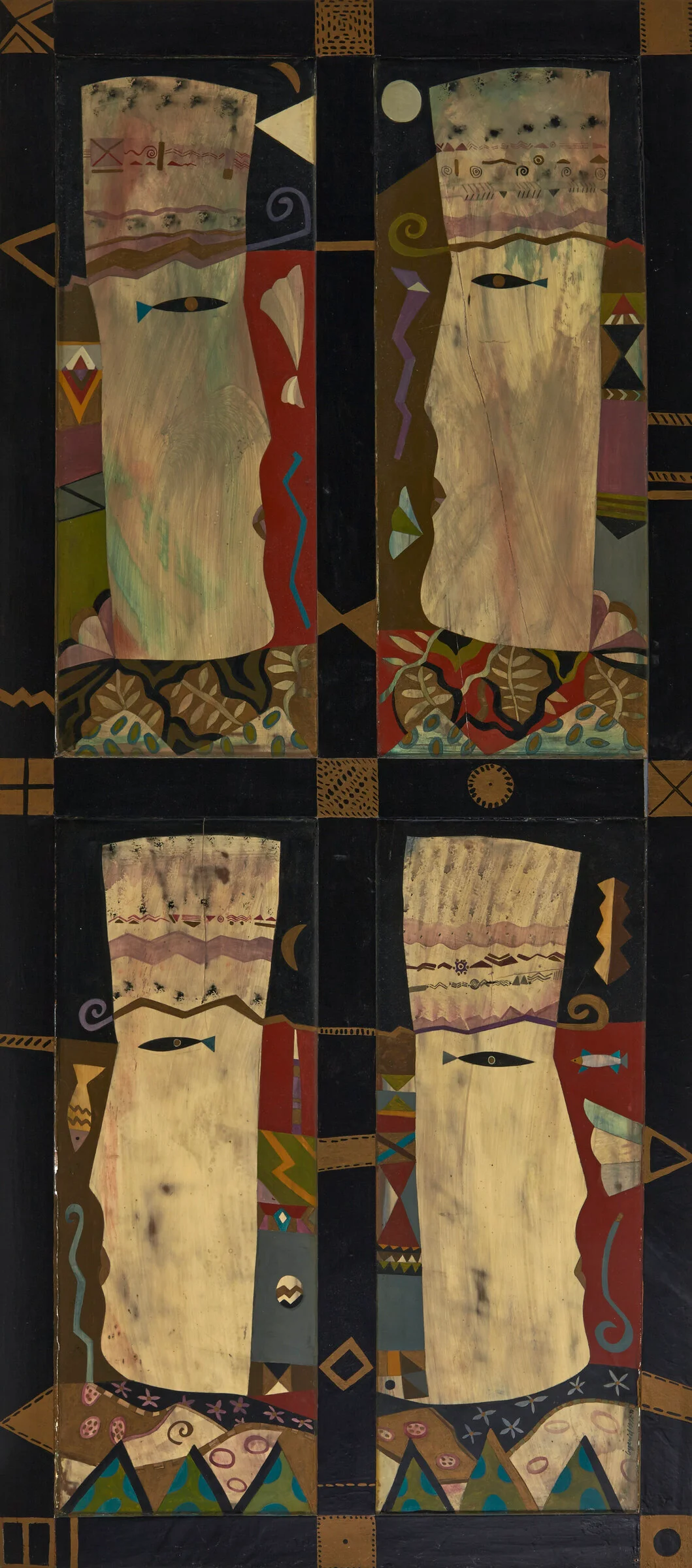 Kuiters, Ingerid — "Four Queens" — Kunst/Maleri — Blomqvist
