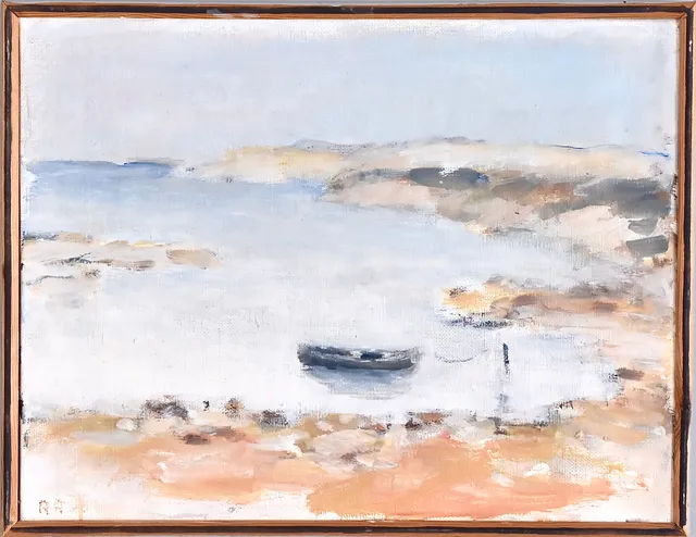 RAGNAR ANDERSSON. Olja på duk.