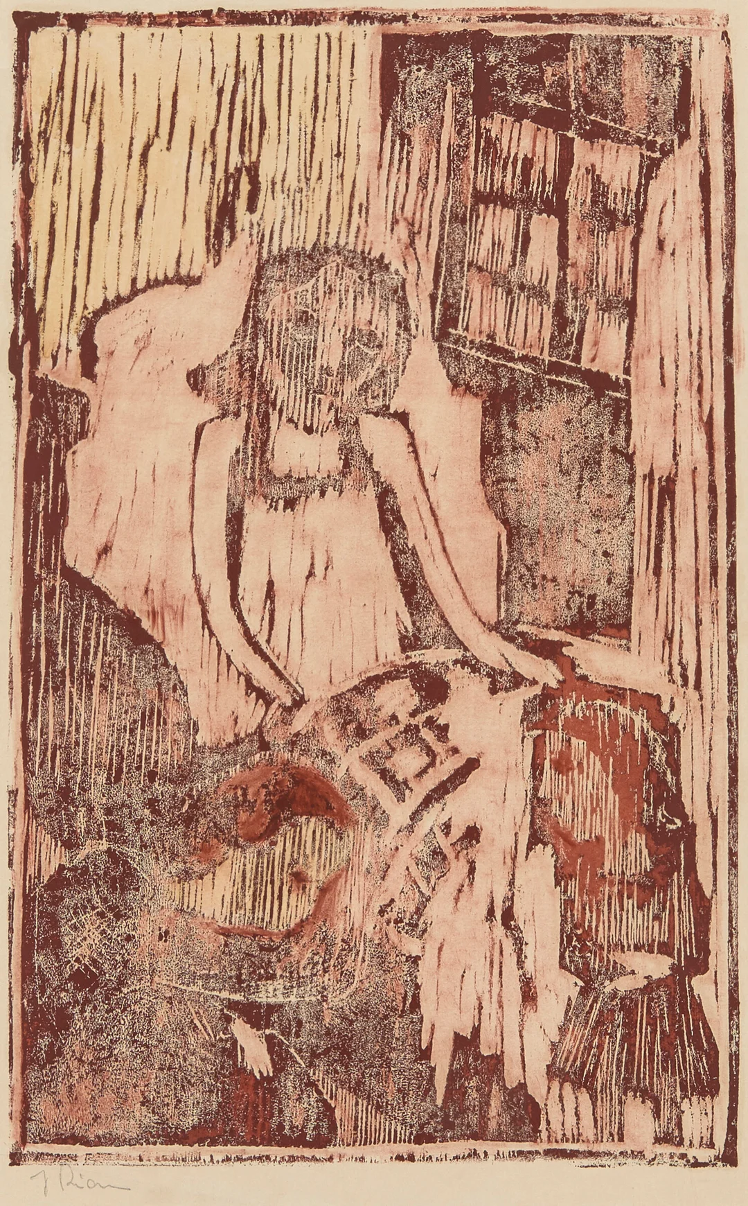 Rian, Johs. — Uten tittel — Kunst/Grafikk — Blomqvist