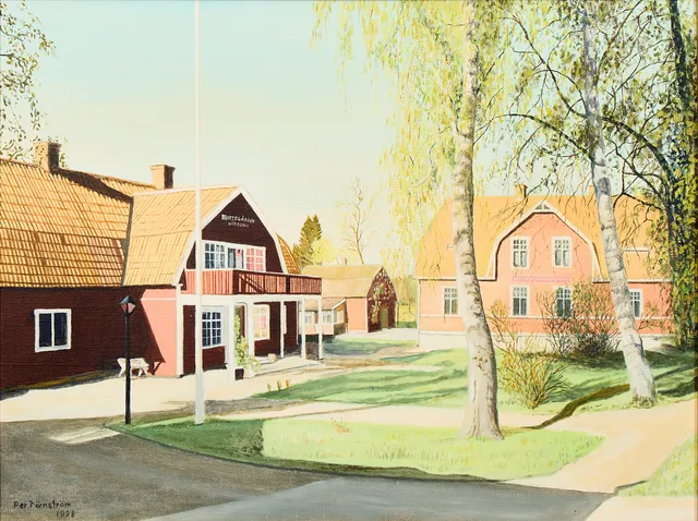 PER TÄRNSTRÖM. "Gamla Uppsala Mattsgården".