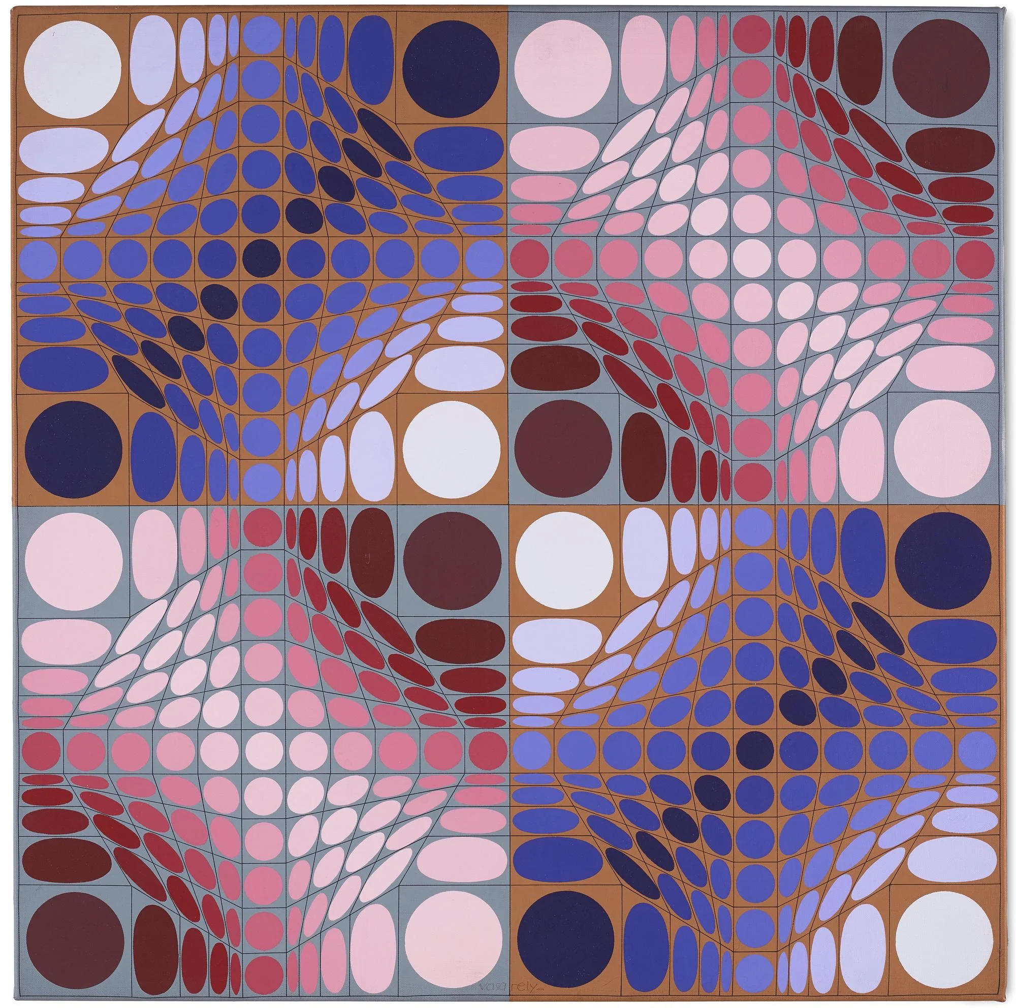 Victor Vasarely, "TELEK". — Bukowskis
