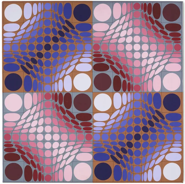 Victor Vasarely, "TELEK".