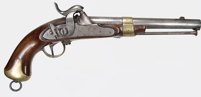 63. SLAGLÅSPISTOL, Svensk, m/1845 för flottan.
