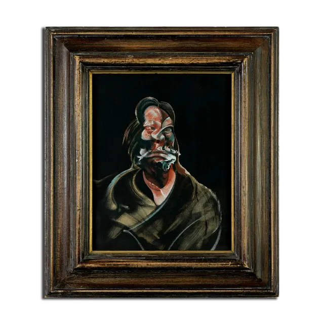 FRANCIS BACON. PORTRAIT OF ISABEL RAWSTHORNE LITHOGRAPH 1966.
