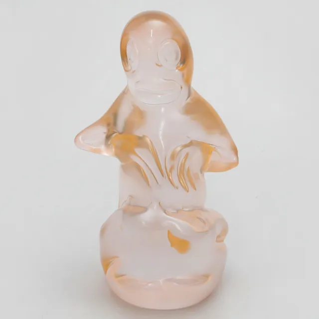 LUDVIG LÖFGREN. SKULPTUR, glas "Blob" Kosta Boda, unique, signerad.