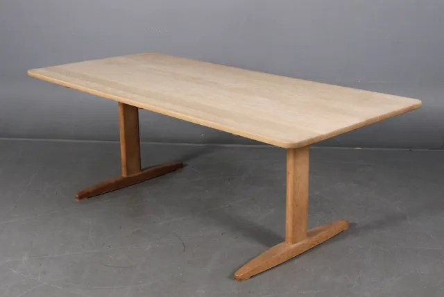 Børge Mogensen. Shaker table / Dining table in solid oak (3)