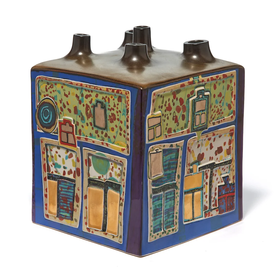 Hundertwasser, Friedensreich — Vase — Gjenstand/Keramikk og porselen — Blomqvist