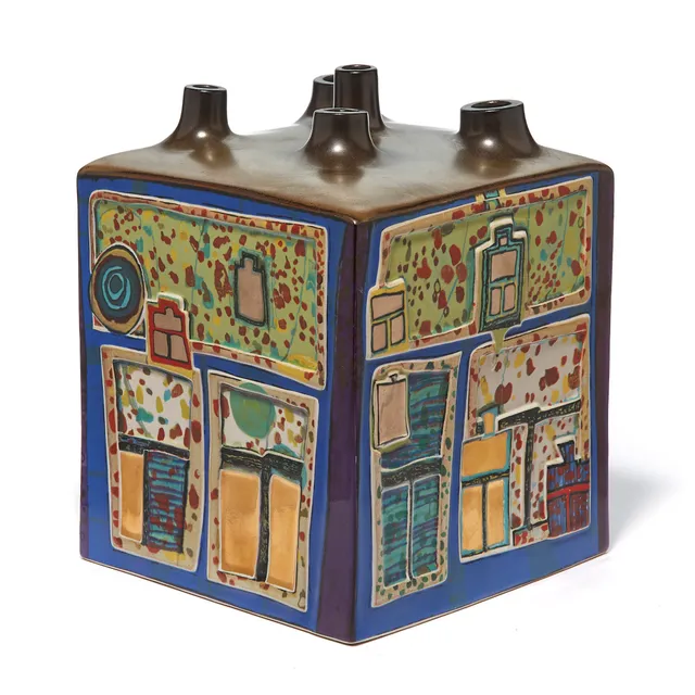 Hundertwasser, Friedensreich — Vase