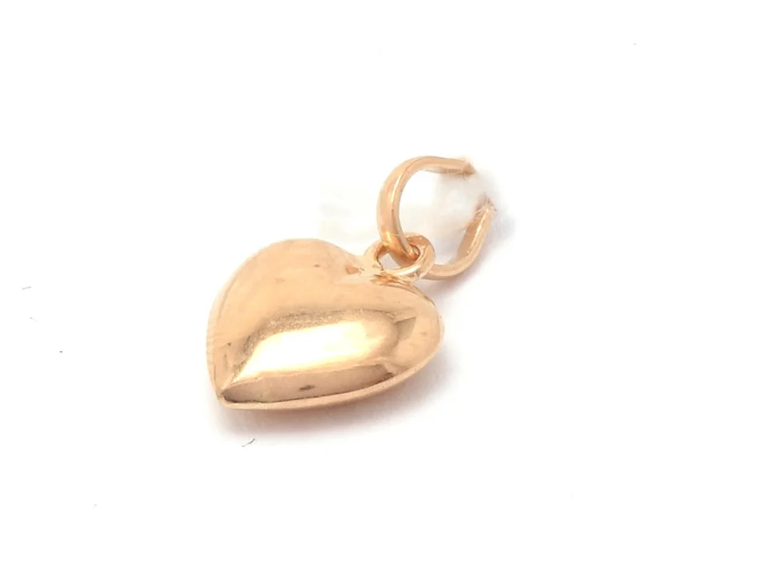 Hänge 18K hjärta 0,2g höjd: 13mm bredd: 7mm — Smycken/Hänge — Kaplans