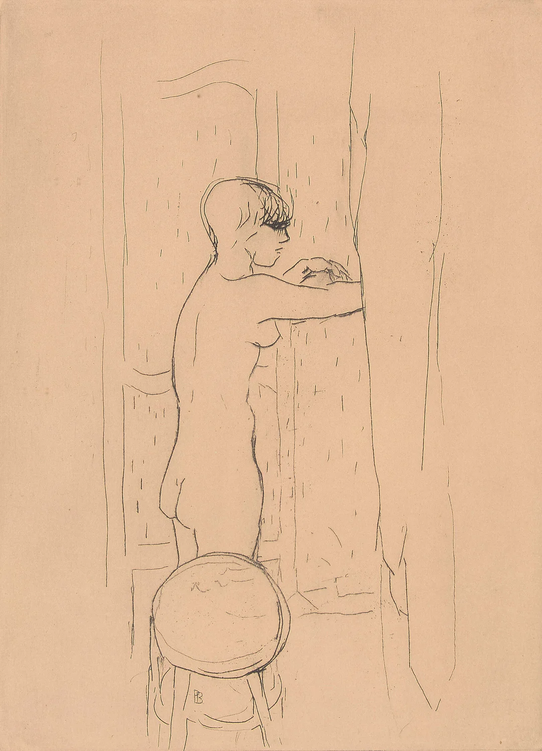Bonnard, Pierre — "La toilette" 1927 — Kunst/Grafikk — Blomqvist