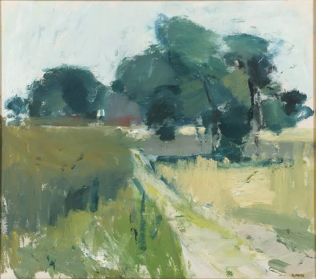 GUSTAV ARNE. 1925-2011. Olja på duk, signerad.