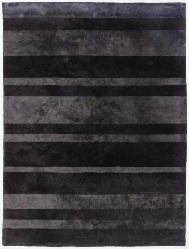 Rodolfo Dordoni, Matta, "Dibblets Barcode", Minotti, Italien. ca 400 x 300 cm.