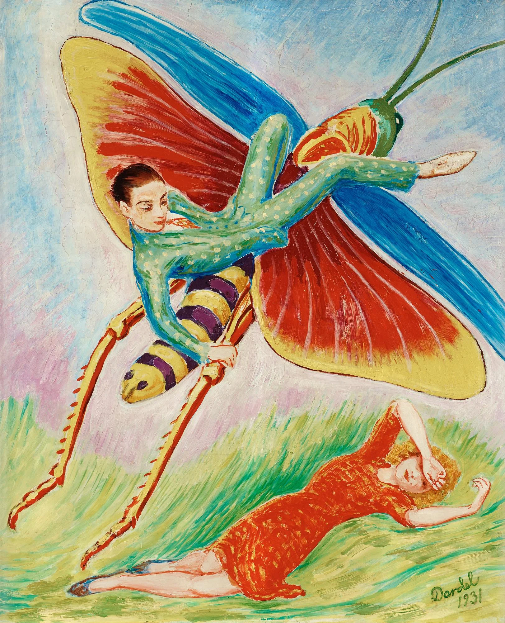 Nils von Dardel, "Gräshoppan". — Bukowskis