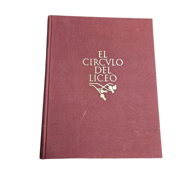 Libro. El círculo del Liceo, 125 aniversario 1847-1972.