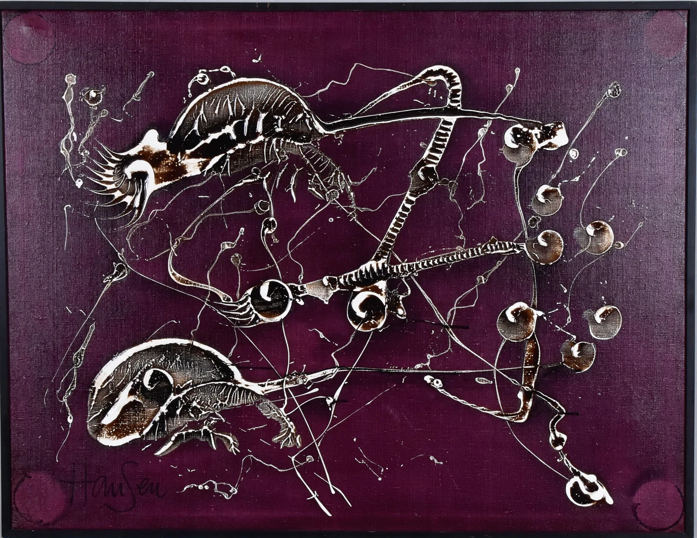 ERIC HANSEN. Olja på duk. — Paintings — Halmstads Auktionskammare