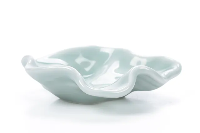 Arje Griegst for Royal Copenhagen. Small bowl, celadon glaze