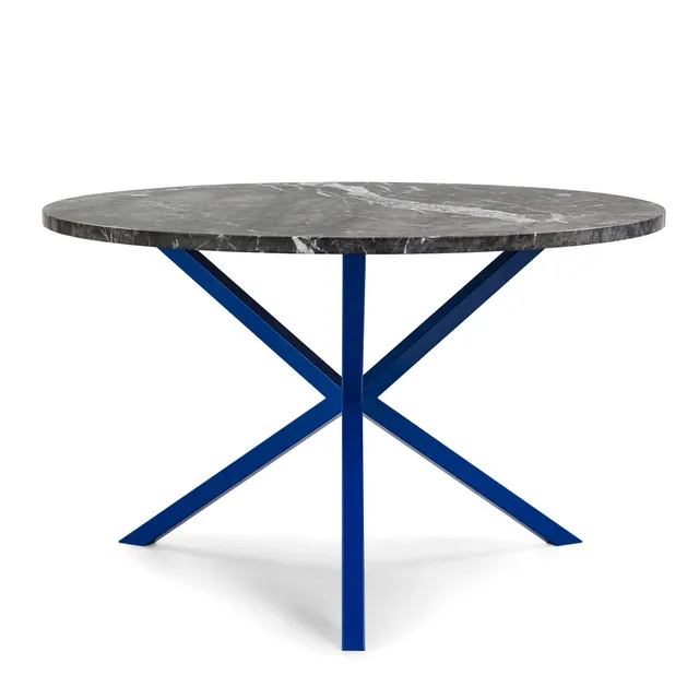 Per Söderberg, matbord, "NEB Round Dining Table", limiterad utgåva för Artilleriet, No Early Birds, Stockholm, 2022.