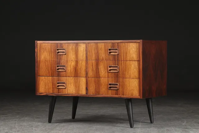 Kommode af palisander, 1960'erne