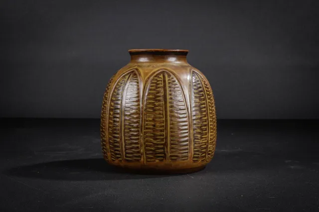 Gerd Bøgelund for Royal Copenhagen vase af stentøj