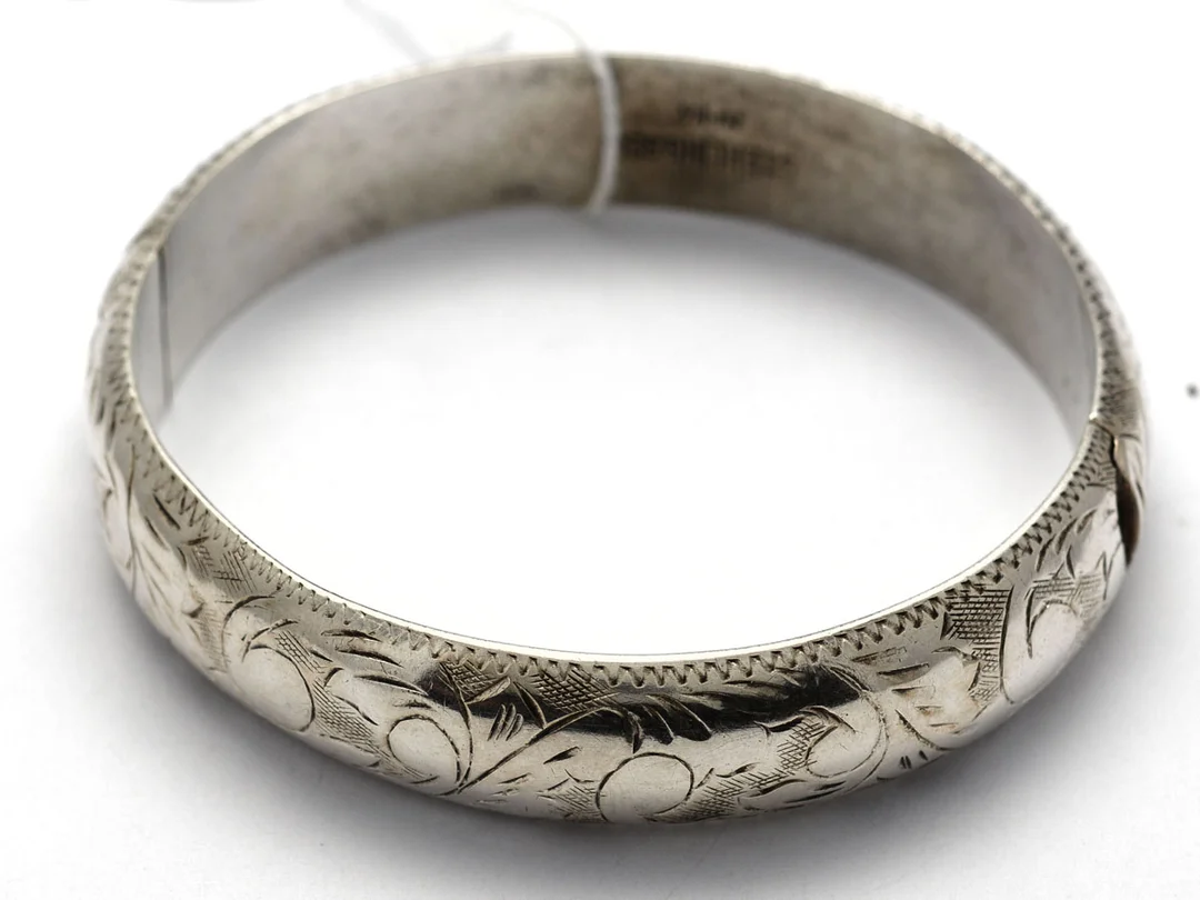 Armband, armring smådefekt silver S925 Ø6cm 19,2g — Smycken/Armband — Kaplans