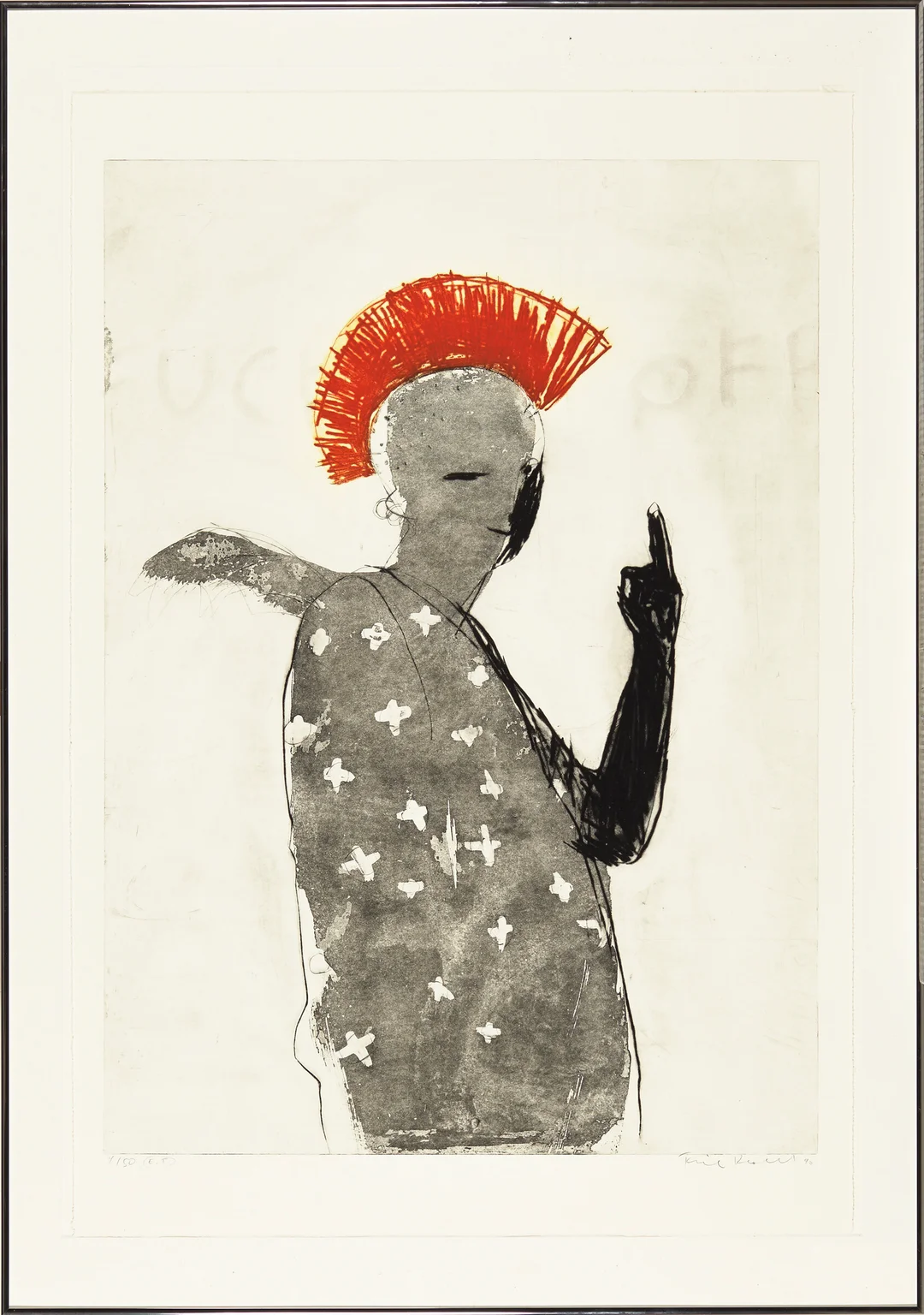 Resell, Terje — "Ikon" 1990 — Kunst/Grafikk — Blomqvist