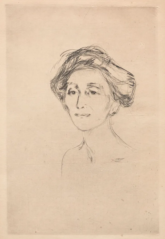 Munch, Edvard — "Grevinnen" 1907