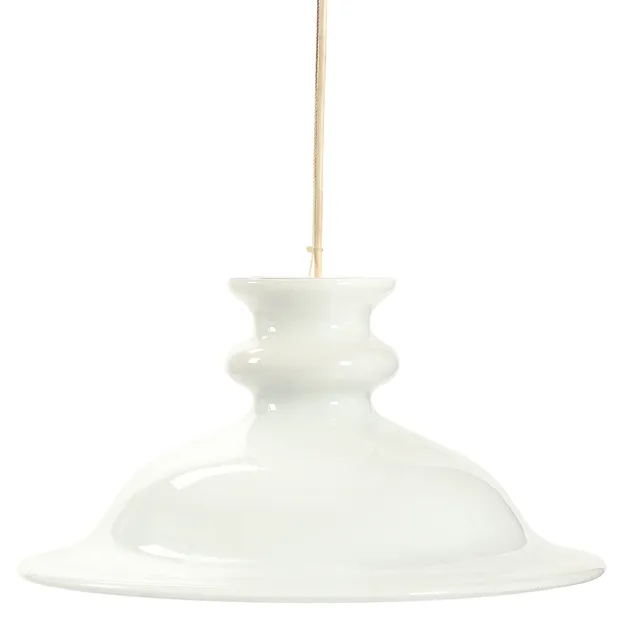 Sidse Werner for Holmegaard. Tivoli pendant lamp, opal glass, Ø 44 cm.
