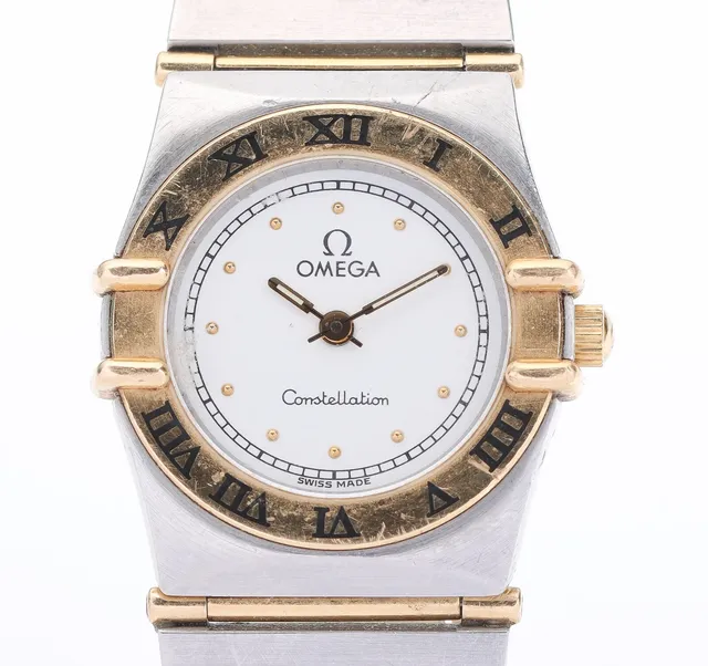 Women's wristwatch from Omega, model Constellation Lady, gold and steel
