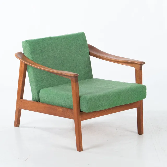 FOLKE OHLSSON. Fåtölj "Monterey", teak, Bodafors, 1960-tal.