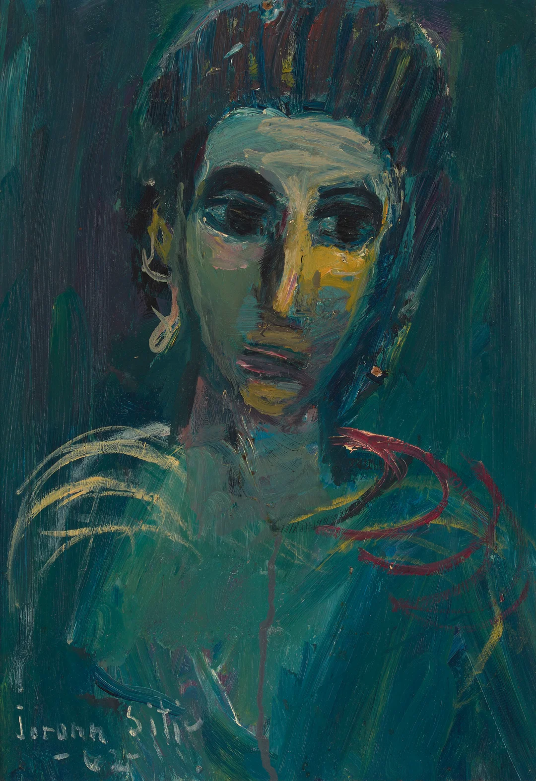 Sitje, Joronn — Portrett — Kunst/Maleri — Blomqvist