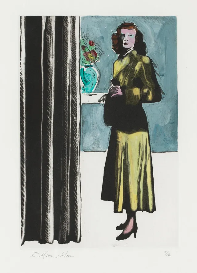 Richard Hamilton, "Patricia Knight I (coloured)".