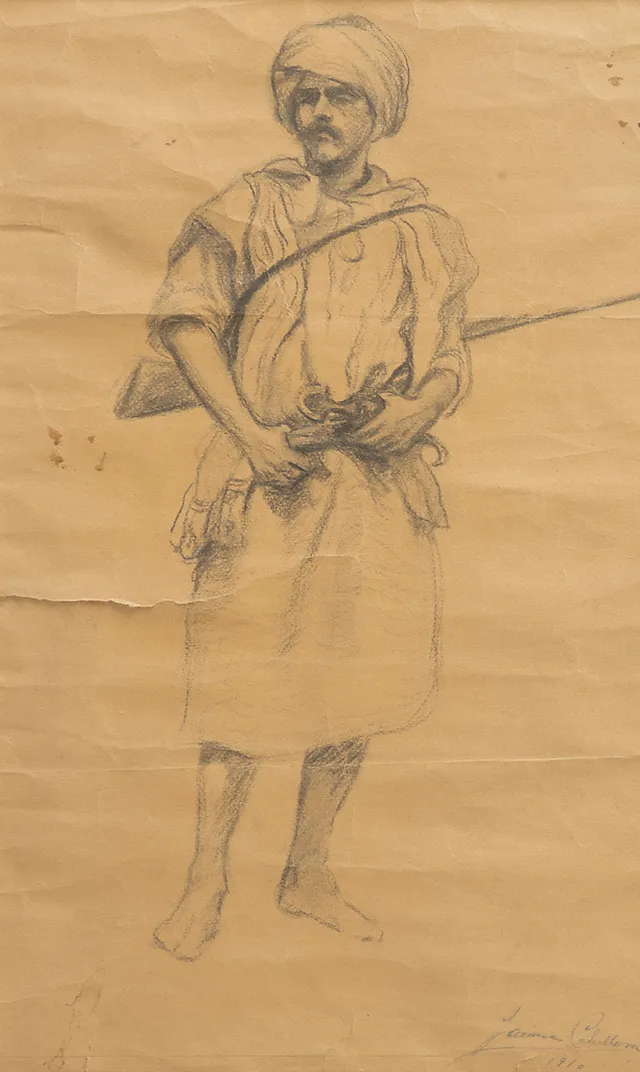 JAUME CABALLERO (ACTIVE IN THE EARLY 20TH CENTURY). Soldier.