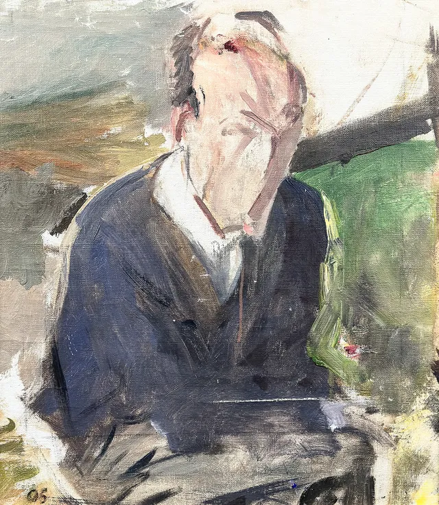 OLLE SKAGERFORS. OLJA PÅ DUK, "Porträtt", signerad, daterad-1970.