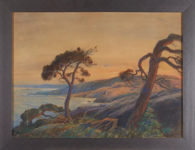 Holmboe, Thorolf — Værbitte furuer, 1914