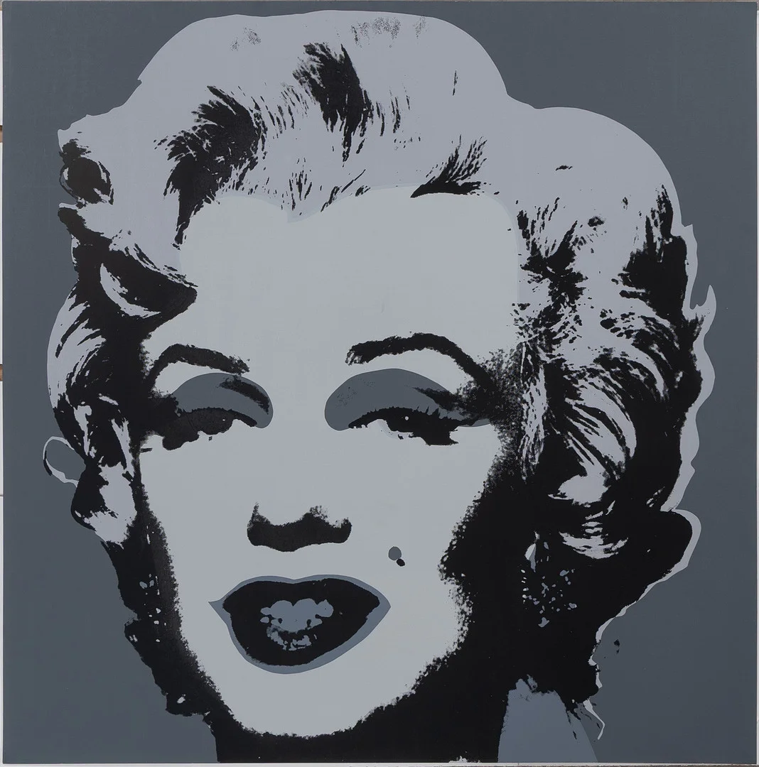 ANDY WARHOL. EFTER. "Marilyn", published by Sunday B Morning, färglitografi, oramad. — Engravings & Prints — Stockholms Auktionsverk Helsingborg