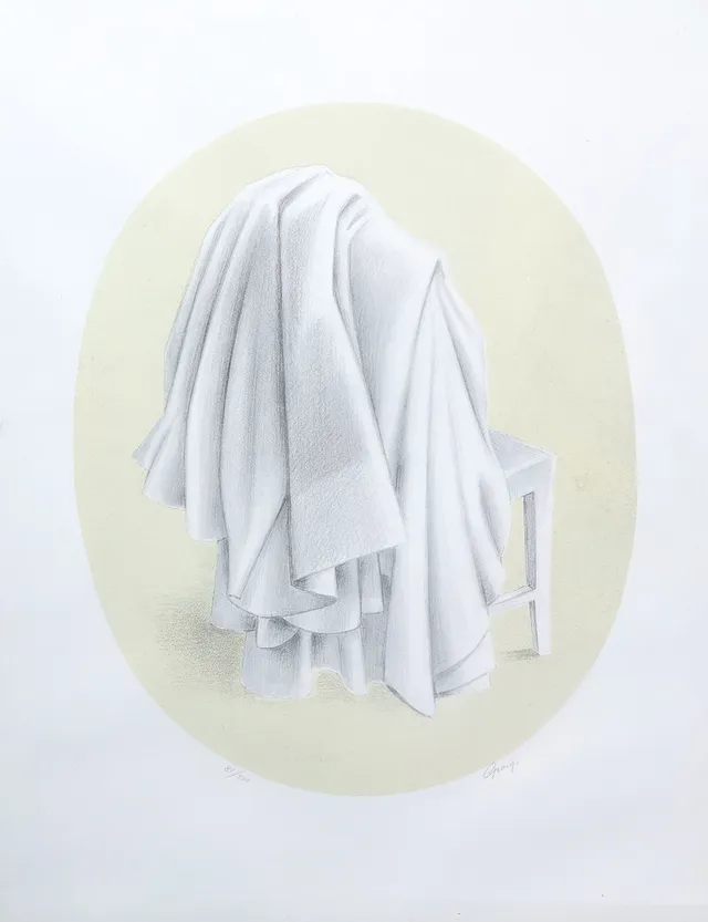 GEORG NILSSON. Litografi, signerad, numrerad 81/300.